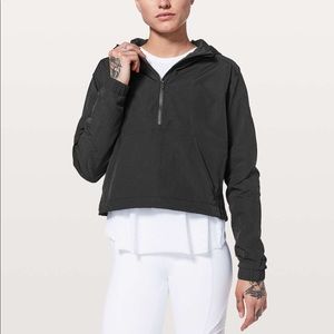 NWT lululemon hit reset ½ zip jacket